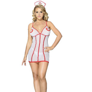 Women’s Nurse Erotic Costume for Roleplay- 00153