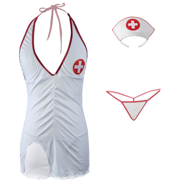 Women’s Nurse Erotic Costume for Roleplay – 00182