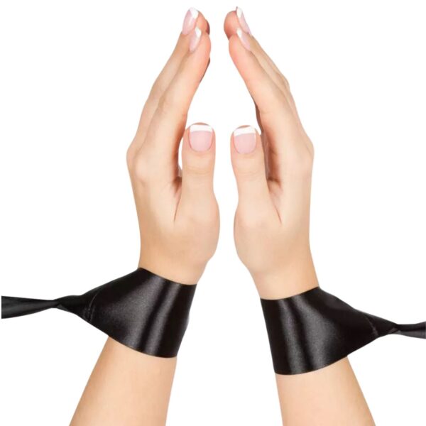 2Pcs Satin Bed Restraint kit Online For couples -01001