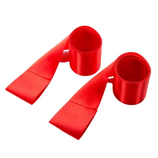 2Pcs Satin Bed Restraint kit Online For couples -01001