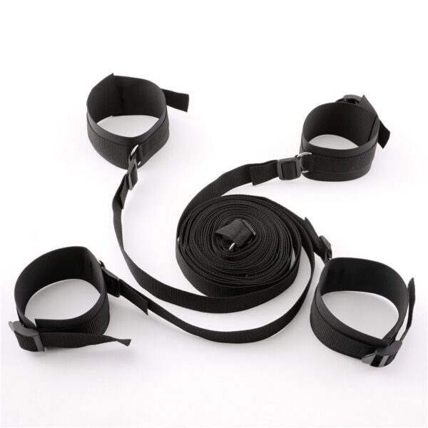 BDSM Bed Restraint Kit Adjustable Nylon Belt – 01010