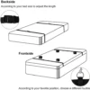 BDSM Bed Restraint Kit For Bondage LoveMaking